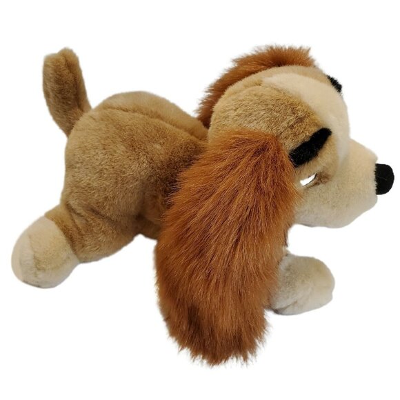 Disney Lady Plush Dog Stuffed Animal 12" Cocker Spaniel Long Ears Soft Cuddly To - Picture 12 of 12